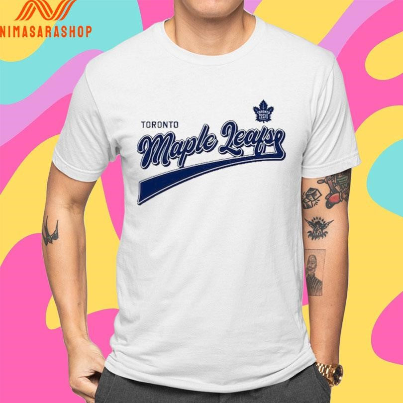 Toronto Maple Leafs Levelwear White Little Richmond Retro Script Shirts