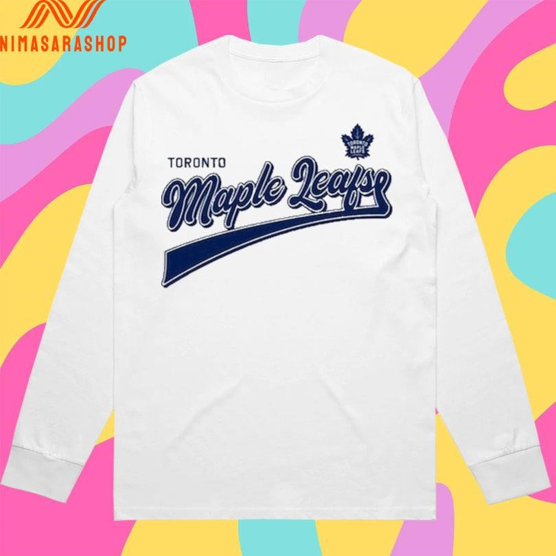Toronto Maple Leafs Levelwear White Little Richmond Retro Script Shirts