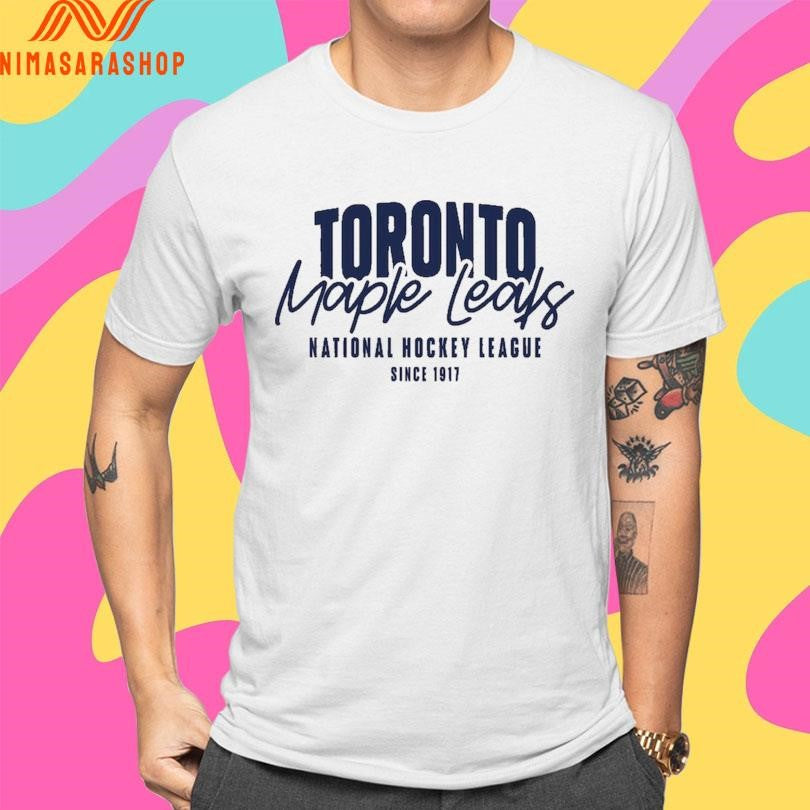 Toronto Maple Leafs National Hockey League Since 1917 Shirts
