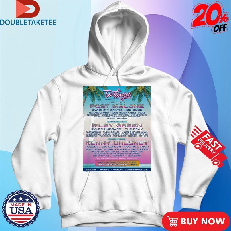 Tortuga Festival Full Lineup In Fort Lauderdale Florida At Lauderdale Beach From April 10 To 12 2026 Shirts