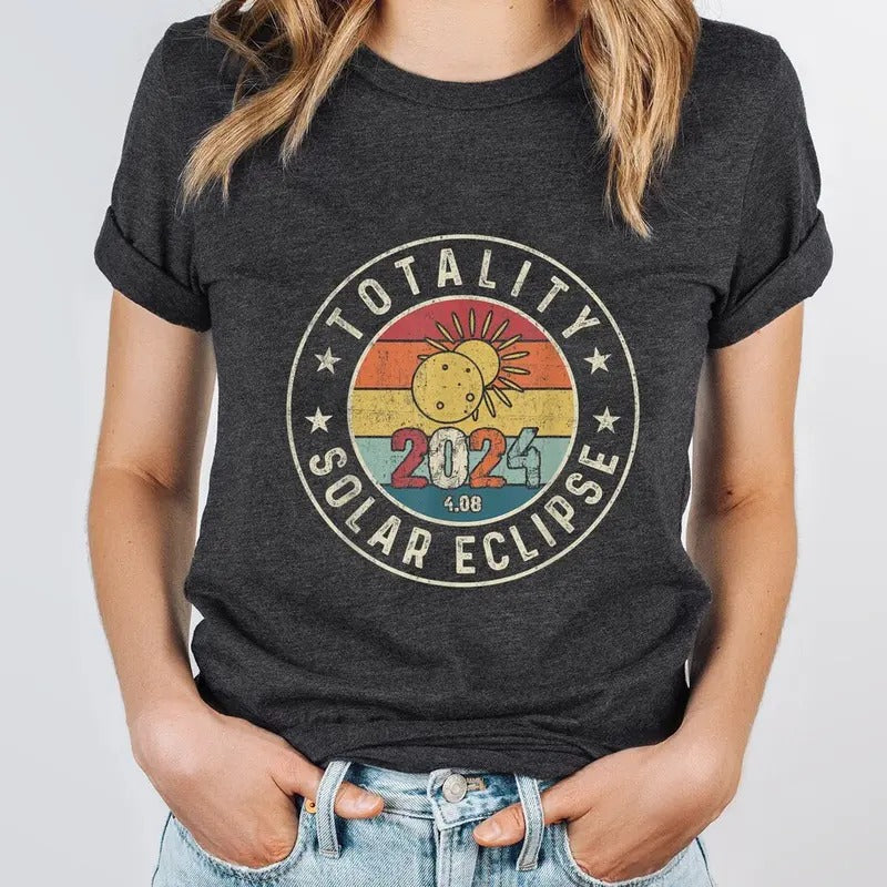 Total Solar Eclipse 2024 Shirt, April 8th 2024 Shirt, Eclipse Event 2024 Shirt, Celestial Shirt, Gift for Eclipse Lover,...