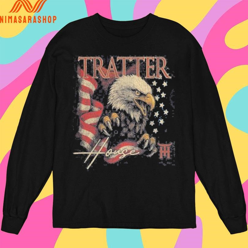 Tratter House Eagle America Flag Shirts