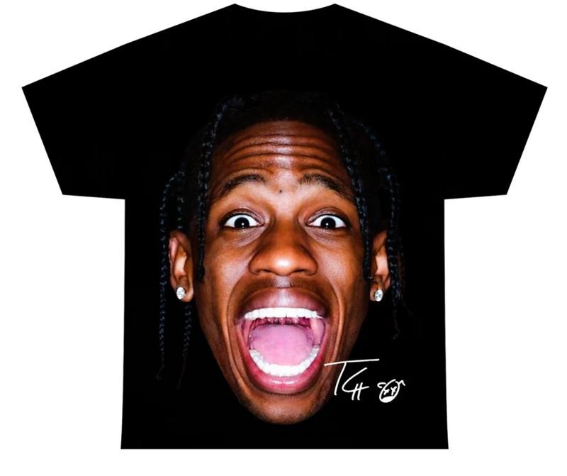 Travis Scott T-SHIRT  Rap Tee Concert Merch  Rare Hip Hop Graphic Print Hoodie, Sweatshirt | UrbanDripWear.com