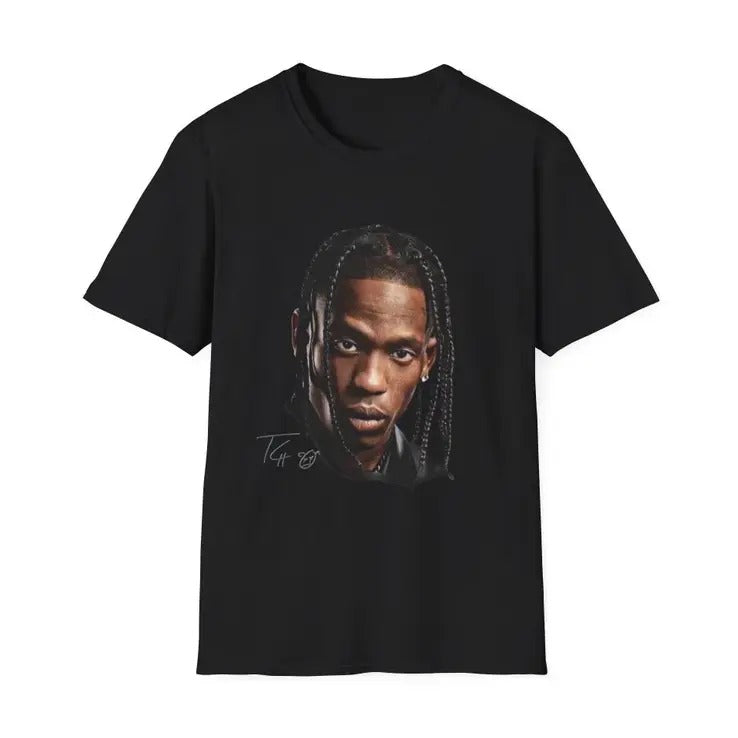 Travisss Graphic Tee, Rapper Hip Hop T-Shirt Hoodie, Sweatshirt | UrbanDripWear.com