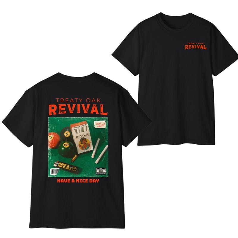 Treaty Oak Revival T-Shirt - 2-Sided Band Merch Tee - Comfort Colors or Gildan