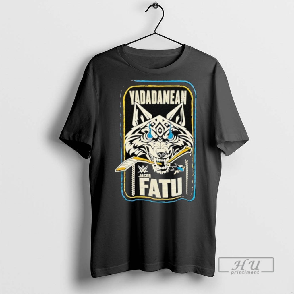 Trending Jacob Fatu X San Jose Sharks Yadadamean Graphic Tee Shirt Sweatshirt Hoodies