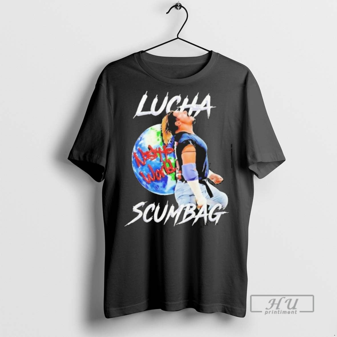 Trending Lucha Scumbag Chris Nastyy 2025 T Men Graphic Tee Shirts Sweatshirt Hoodies