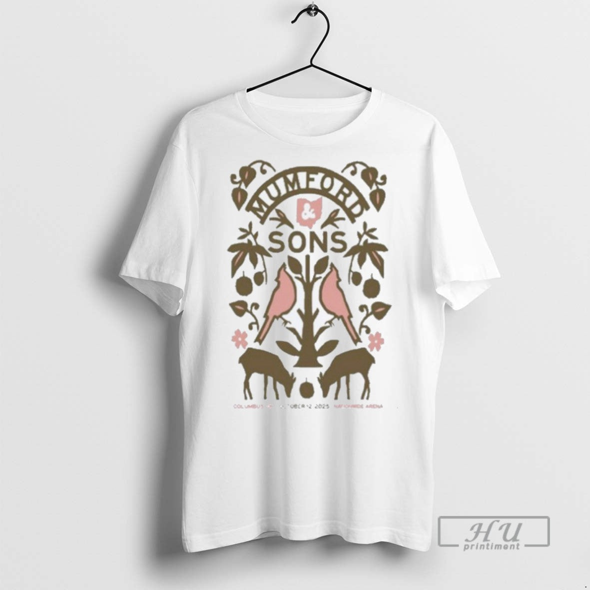 Trending Mumford Sons Nationwide Arena October 12 2025 Columbus Oh Tour Graphic Tee Shirt