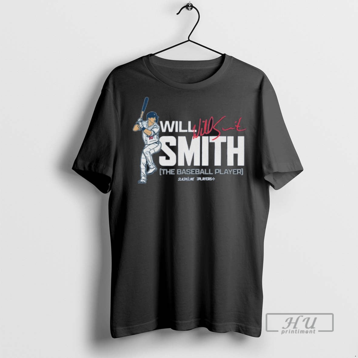 Trending Will Smith The Baseball Player Los Angeles Dodgers Mlb Slash Line Signature Graphic Tee