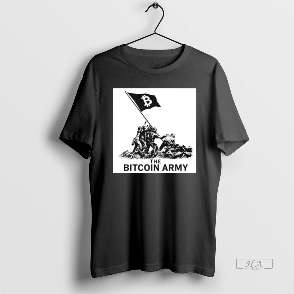 Trendy Bitcoin Army Operators Graphic
