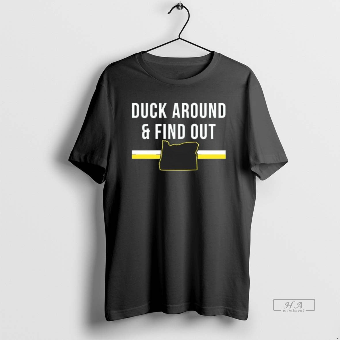 Trendy Duck Around And Find Out Funny Oregon Map