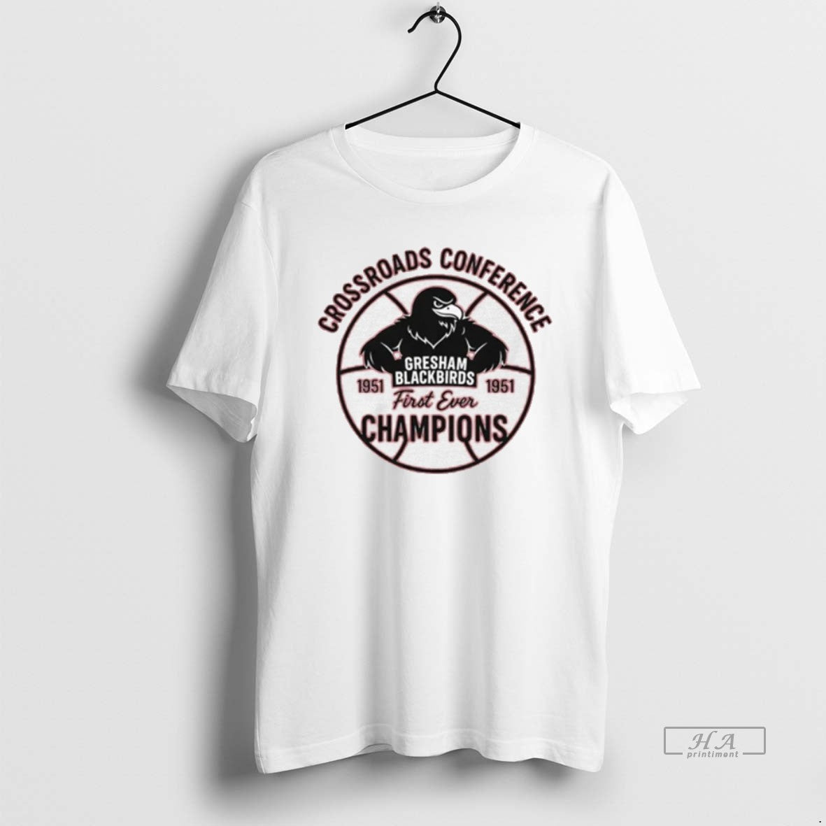 Trendy Gresham Blackbirds Crossroads Conference First Ever Champions 1951