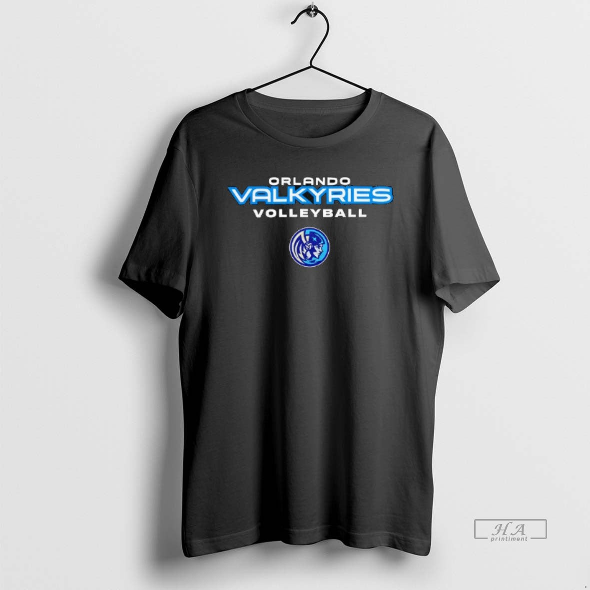 Trendy Orlando Valkyries Icon Wordmark Logo