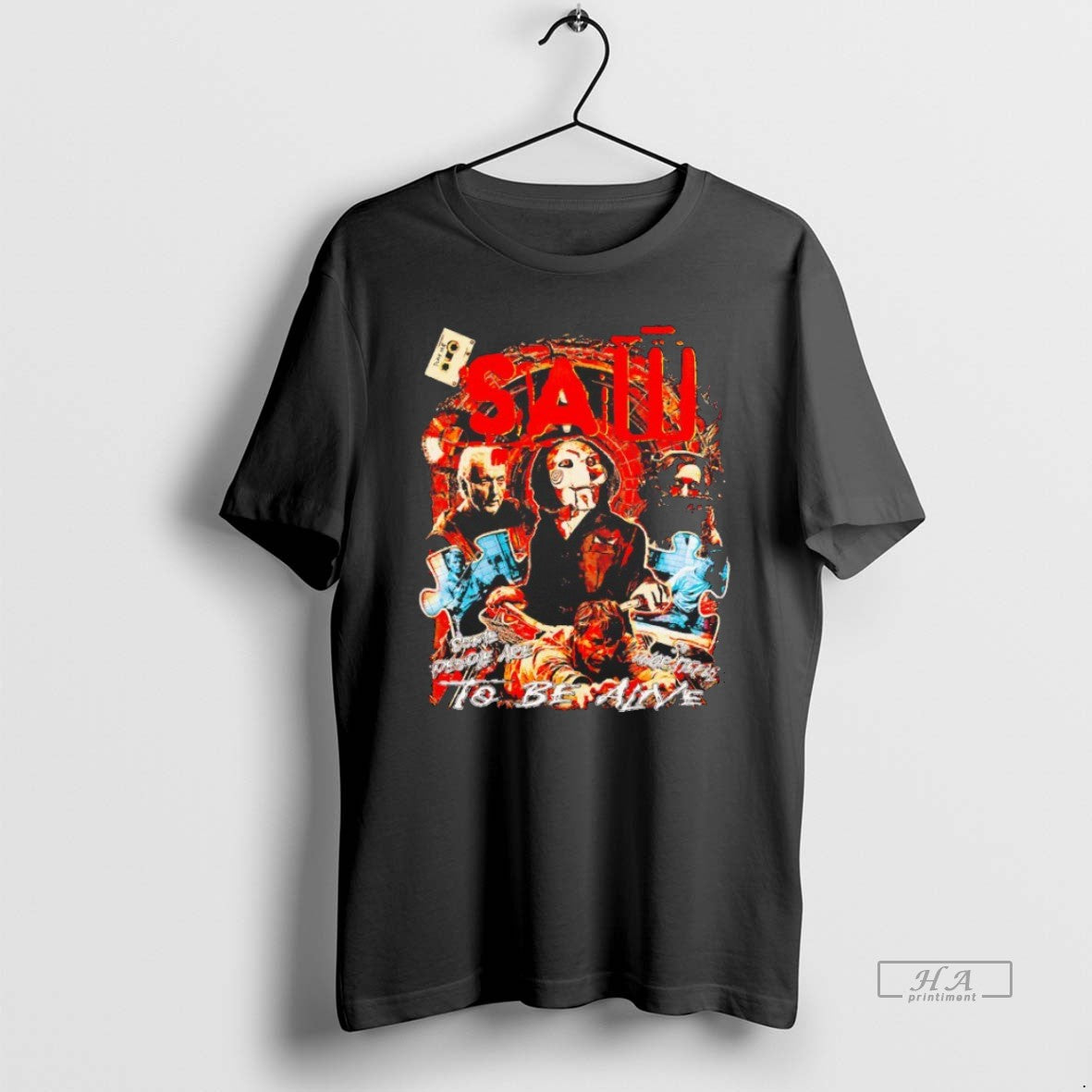 Trendy Saw Some People Are So Ungrateful To Be Alive Halloween Blackshirt