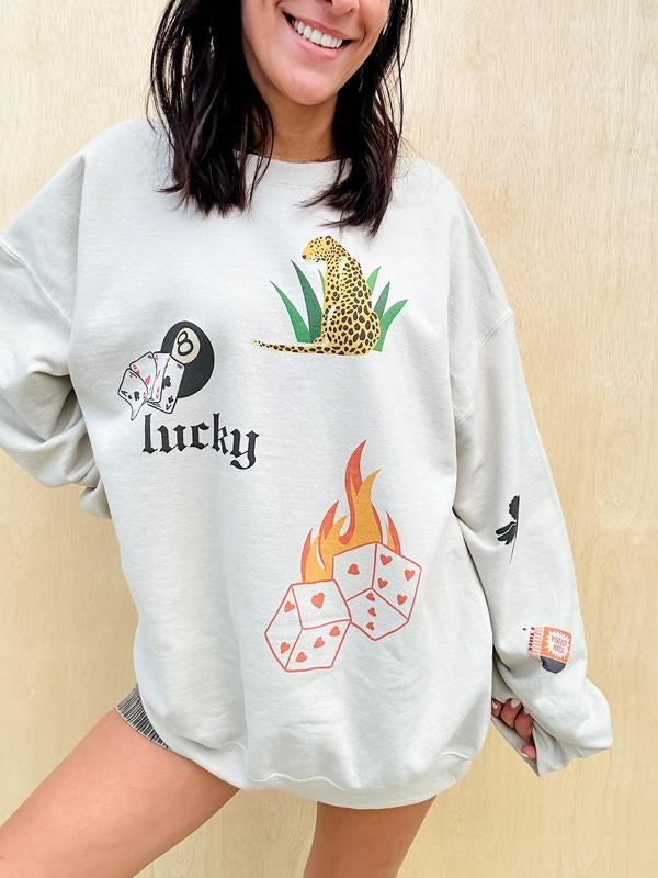 Trendy Sticker Trend Graphic Sweatshirt T-Shirts, Hoodie | UrbanDripWear.com