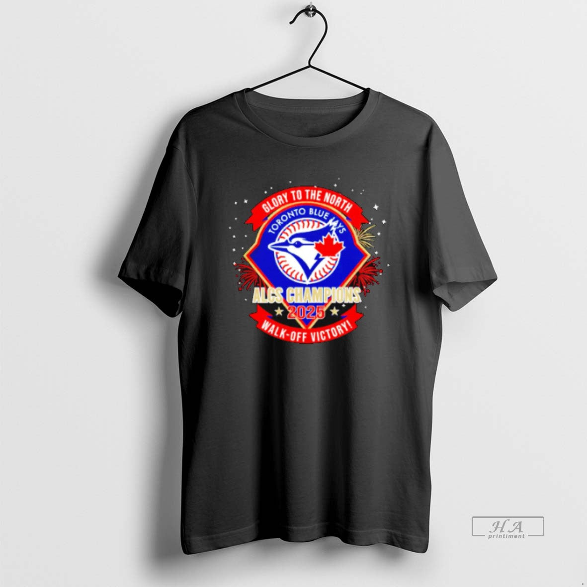 Trendy Toronto Blue Jays Glory To The North Alcs Champions 2025 Walk Of Victory Tee