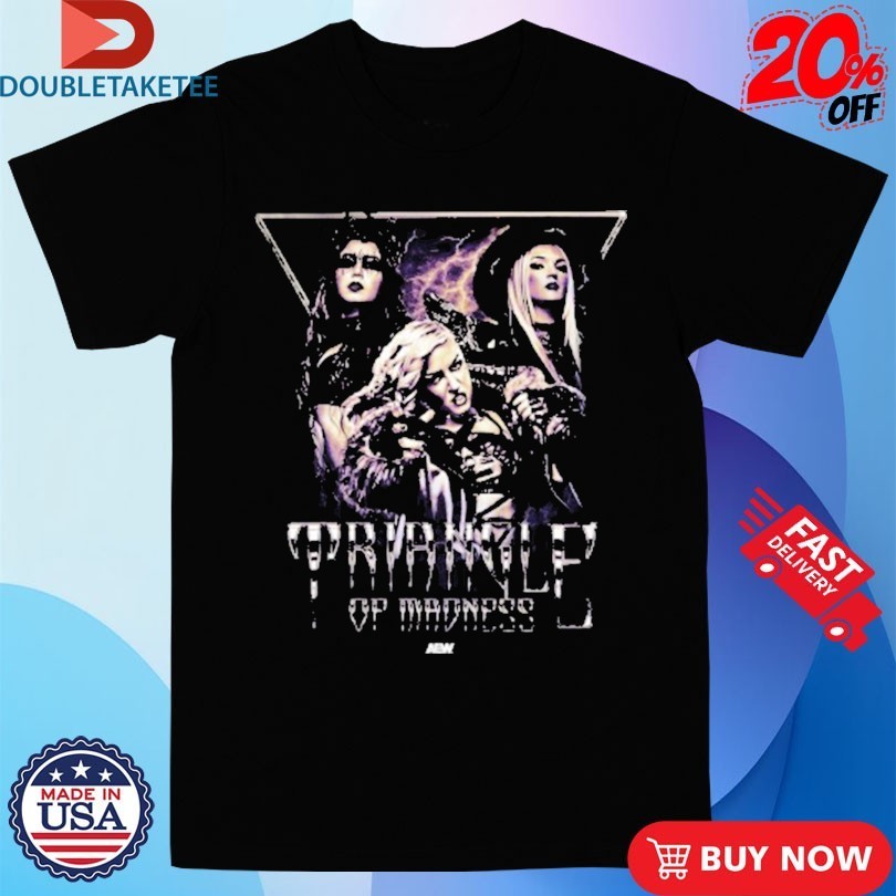 Triangle Of Madness Wicked Three AEW Shirts