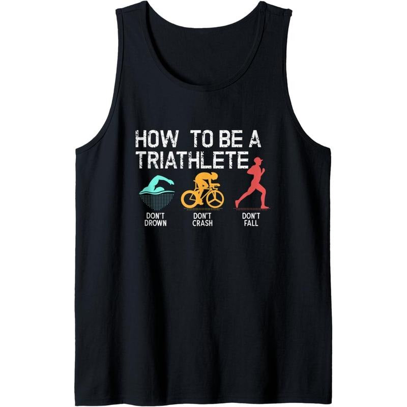 Triathlete Tshirt Swimmer Cyclist Runner - Triathlon Gifts Tank Top Made in USA Hoodie, Sweatshirt | UrbanDripWear.com