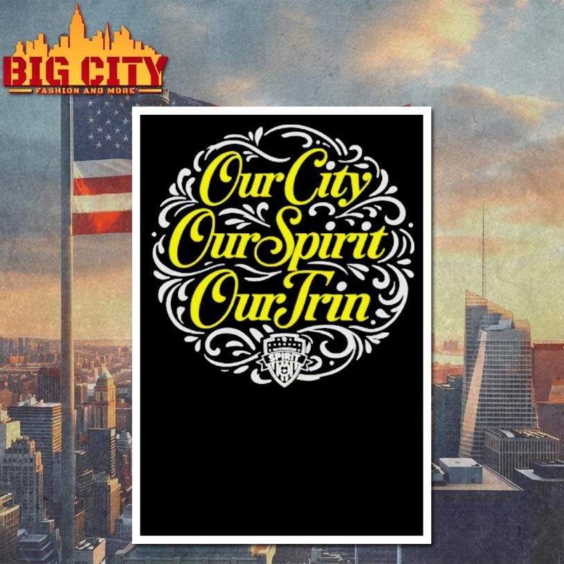 Trinity Rodman Washington Spirit Our City Script Logo Shirt