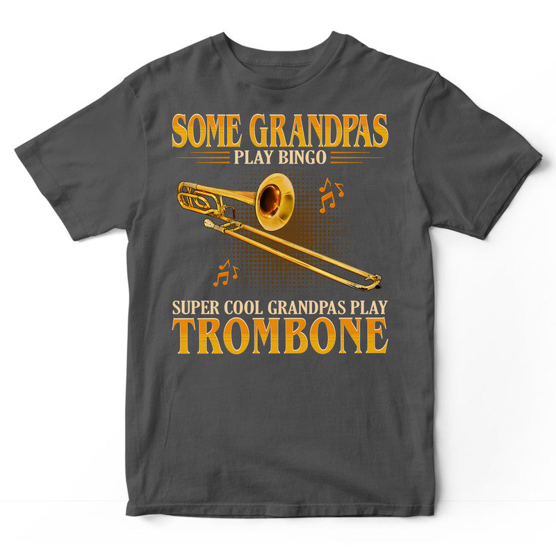 Trombone Grandpas Bingo T-Shirt GEC159