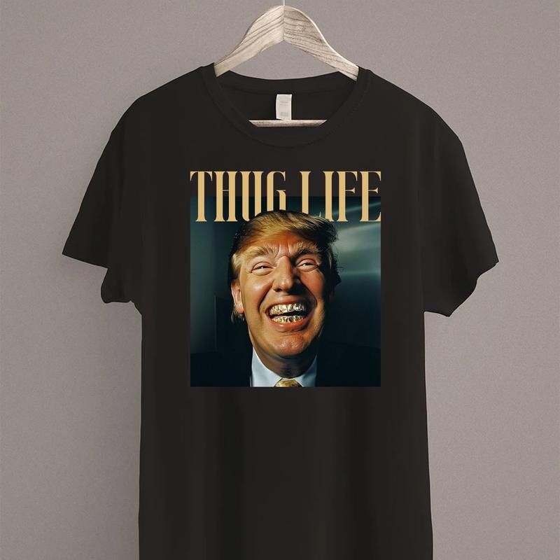 TruUmMp Golden Grillz MA GA Mugshot Thuglife shirt,Trending Tee, Country Music Concert Merch, Fathers day shirt Hoodie,...
