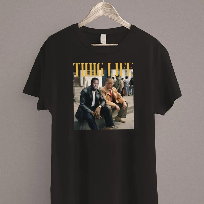 TruUmMp and 50 C3nt MA GA Mugshot Thuglife shirt,Trending Tee, Country Music Concert Merch, Fathers day shirt Hoodie,...
