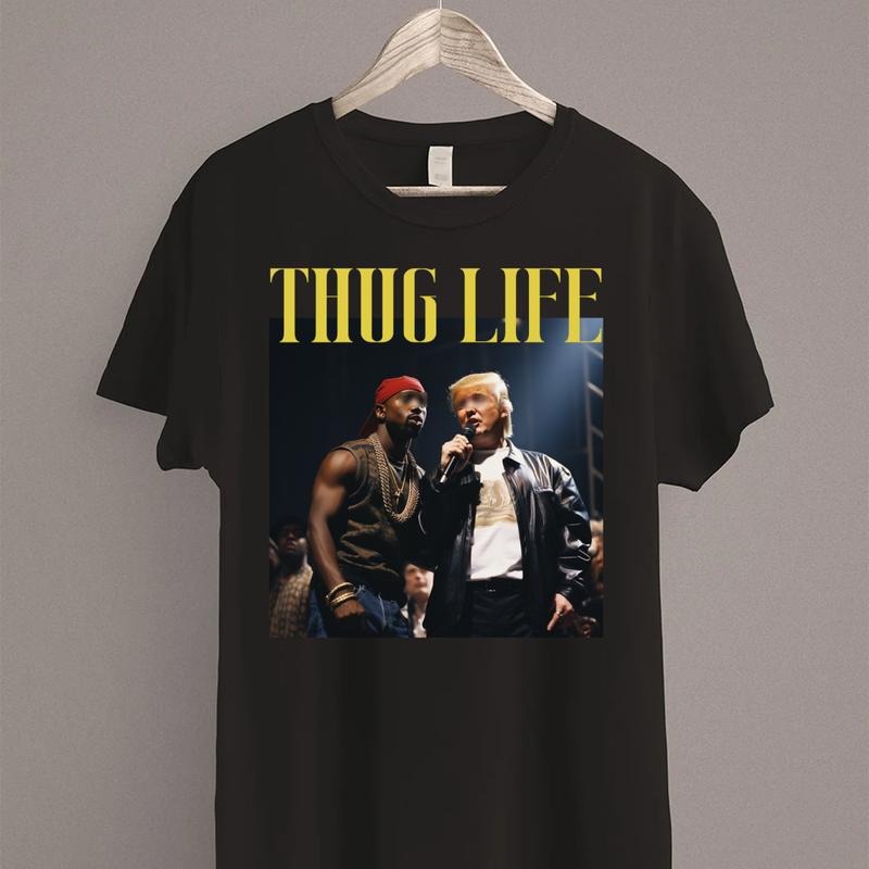 TruUmMp and Tup4c MA GA Mugshot Thuglife shirt,Trending Tee, Country Music Concert Merch, Fathers day shirt Hoodie,...