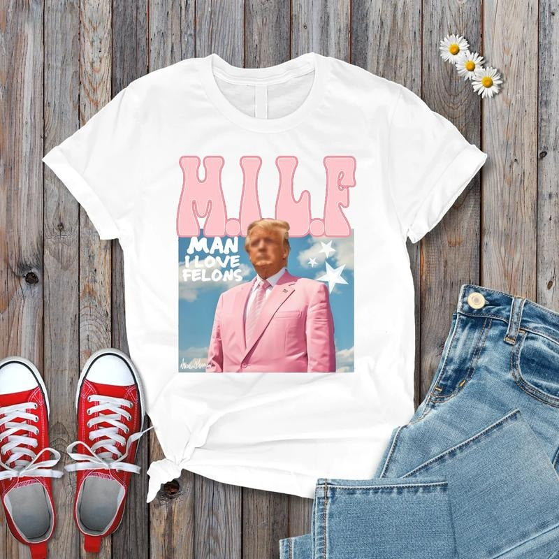 TruUmmP Man I Loive Fel0n Shirt, TruUmMp Maga shirt,Trending Tee, Country Music Concert Merch, Fathers day shirt Hoodie,...