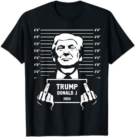 "TrummM 2024 Mugshot Style Poster T-Shirt, Unisex Shirt" Hoodie, Sweatshirt | UrbanDripWear.com