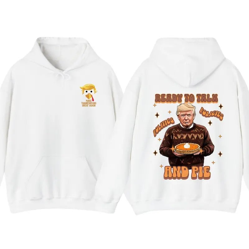 Trummp won again T-Shirt, Hoodie Make Thanksgiving Great Again, Trumpp Thanksgiving Sweatshirt | UrbanDripWear.com