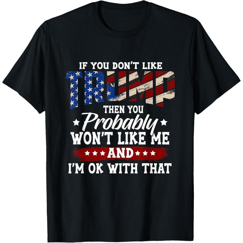 Trump 2024 American Flag 4th of July Trump 2024 T-Shirt made in usa Hoodie, Sweatshirt | UrbanDripWear.com