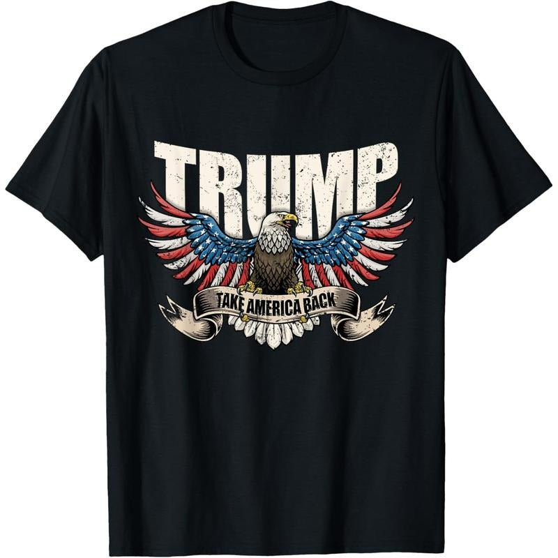 Trump 2024 Flag Take America Back Men Women Donald Trump T-Shirt made in usa Hoodie, Sweatshirt | UrbanDripWear.com