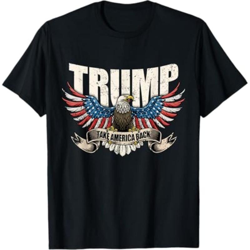 Trump 2025 Flag Take America Back Men Women Donald Trump T-Shirt Menswear Top Hoodie, Sweatshirt | UrbanDripWear.com