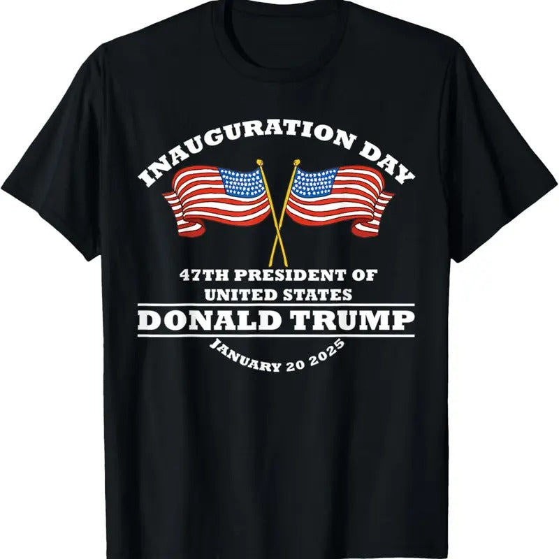 Trump 47th President Of United States Inauguration Day T-Shirt Hoodie, Sweatshirt | UrbanDripWear.com