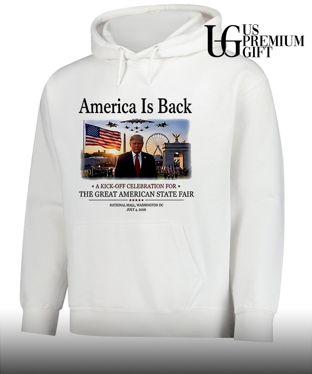 Trump America is Back The Great American State Fair 2026 shirt