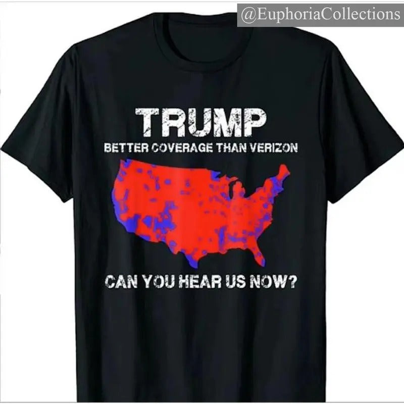 #Trump Better Than Verizon Shirt Unisex Cotton Menswear , Global Trending Outfits Hoodie, Sweatshirt | UrbanDripWear.com