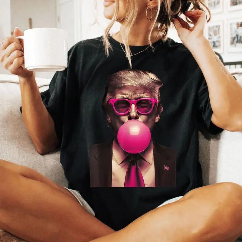 Trump Bubble gum Shirt. SweatShirt, Hoodie Unisex shirts,  Donal. tr, President, Republican Shirt Unisex, Trump...