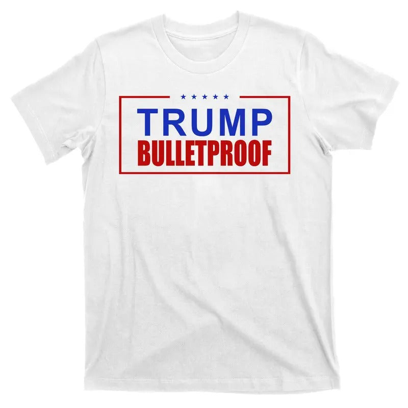 Trump Bulletproof Pro Trump America T-Shirt Hoodie, Sweatshirt | UrbanDripWear.com