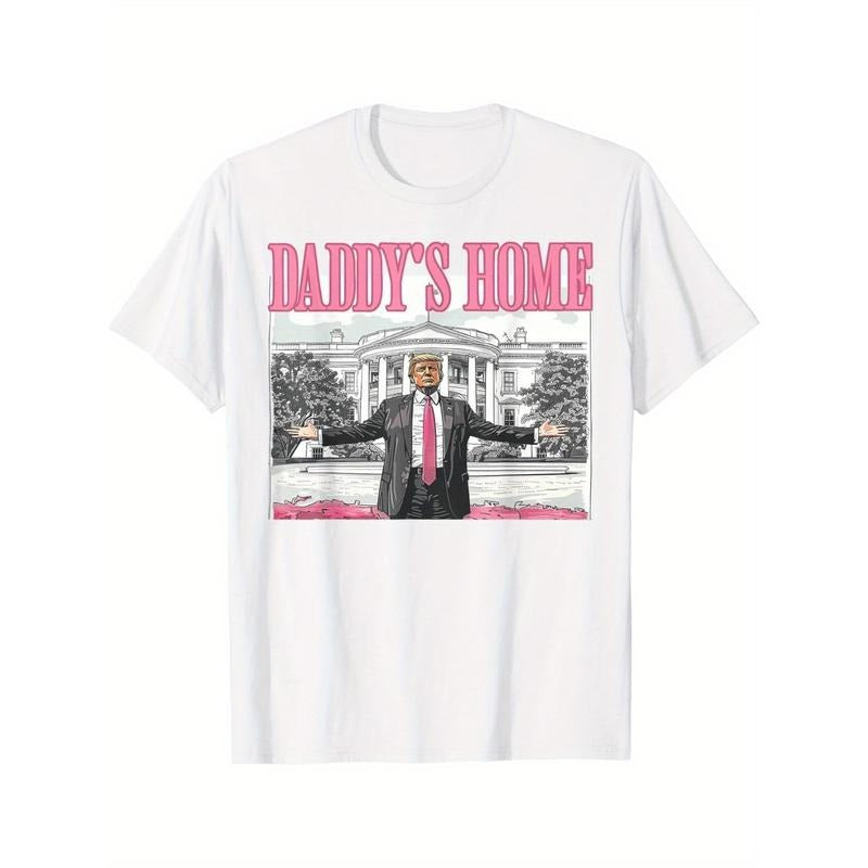 Trump Daddys Home White House 2024 T-Shirt made in usa Hoodie, Sweatshirt | UrbanDripWear.com
