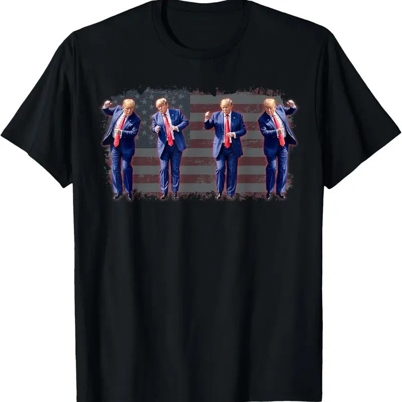 Trump Dance,Save America,Trump 2024,Trump 45 47,Funny Trump T-Shirt Hoodie, Sweatshirt | UrbanDripWear.com