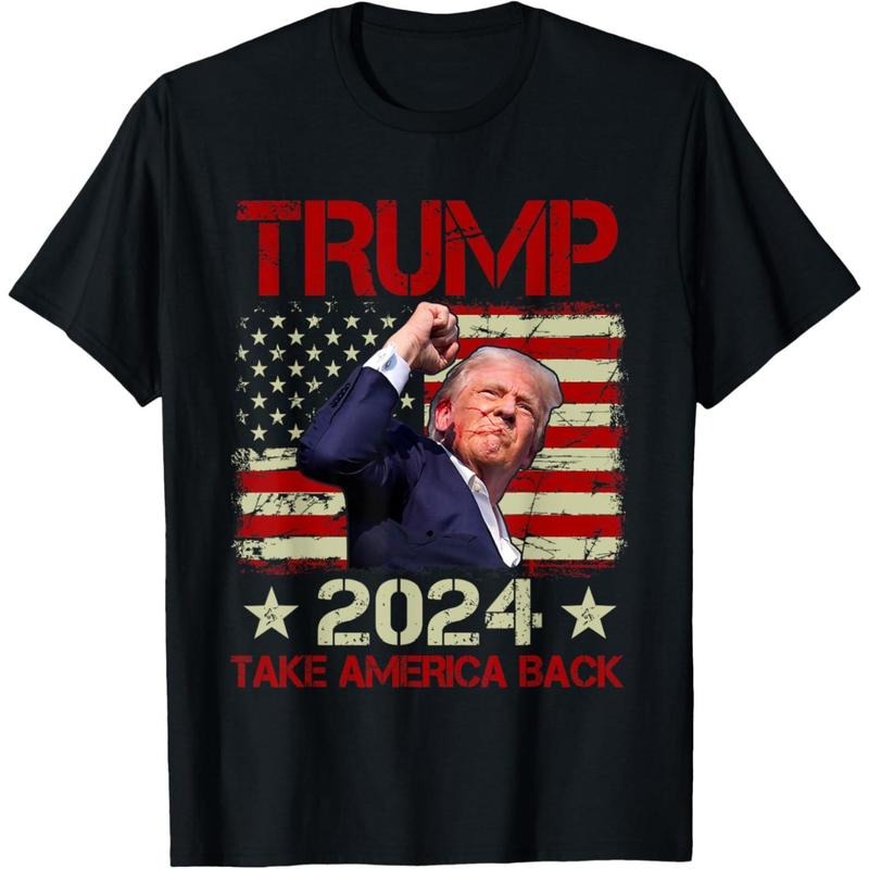 Trump Fist Pump Shot At Trump 2024 Trump Survives Rally T-Shirt.made in usa Hoodie, Sweatshirt | UrbanDripWear.com