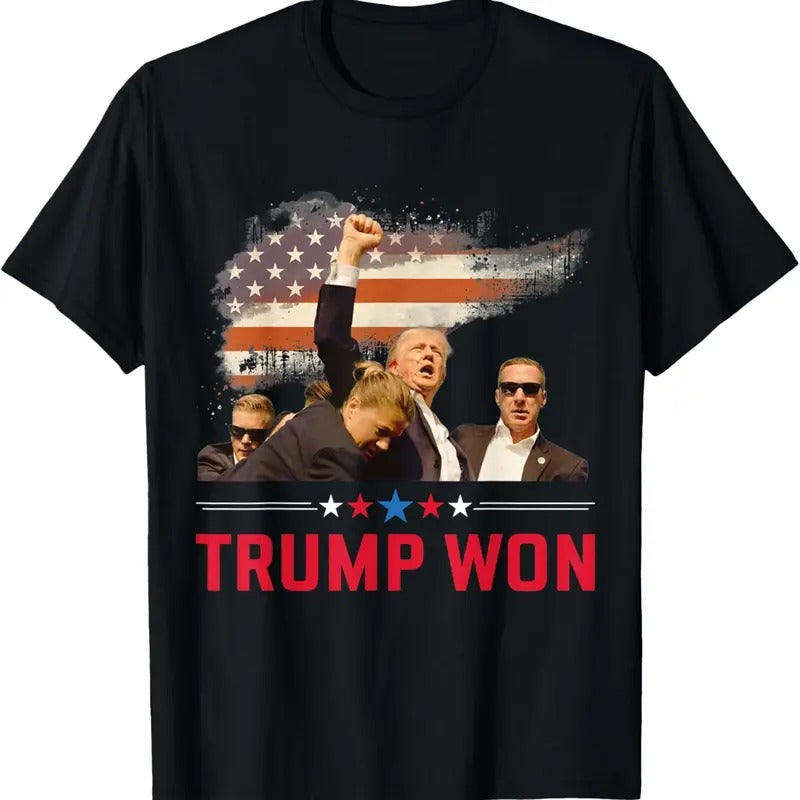 Trump JD Vance Won 2024 Inauguration Day 2025 47th President T-Shirt Hoodie, Sweatshirt | UrbanDripWear.com