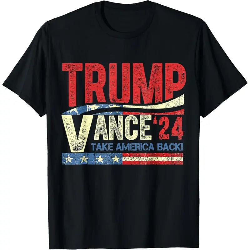 Trump Vance '24 Vintage 2024 T-Shirt made in usa Hoodie, Sweatshirt | UrbanDripWear.com