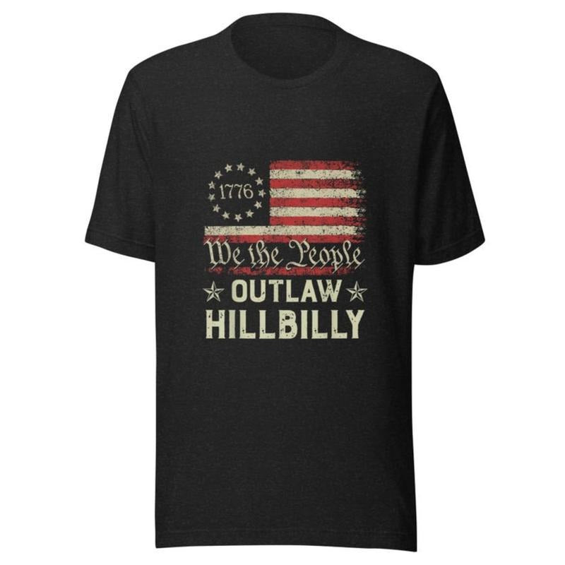 Trump Vance 2024 J.D. Vance Outlaw Hillbilly T-Shirt made in usa Hoodie, Sweatshirt | UrbanDripWear.com