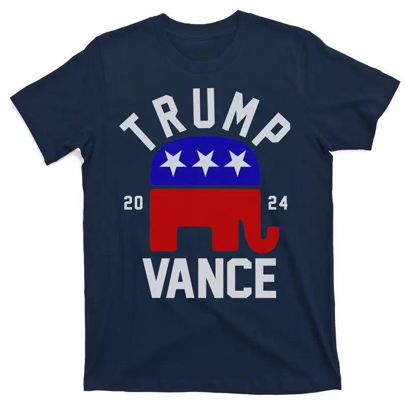 Trump Vance 2024 Republican Election Vote T-Shirt Hoodie, Sweatshirt | UrbanDripWear.com