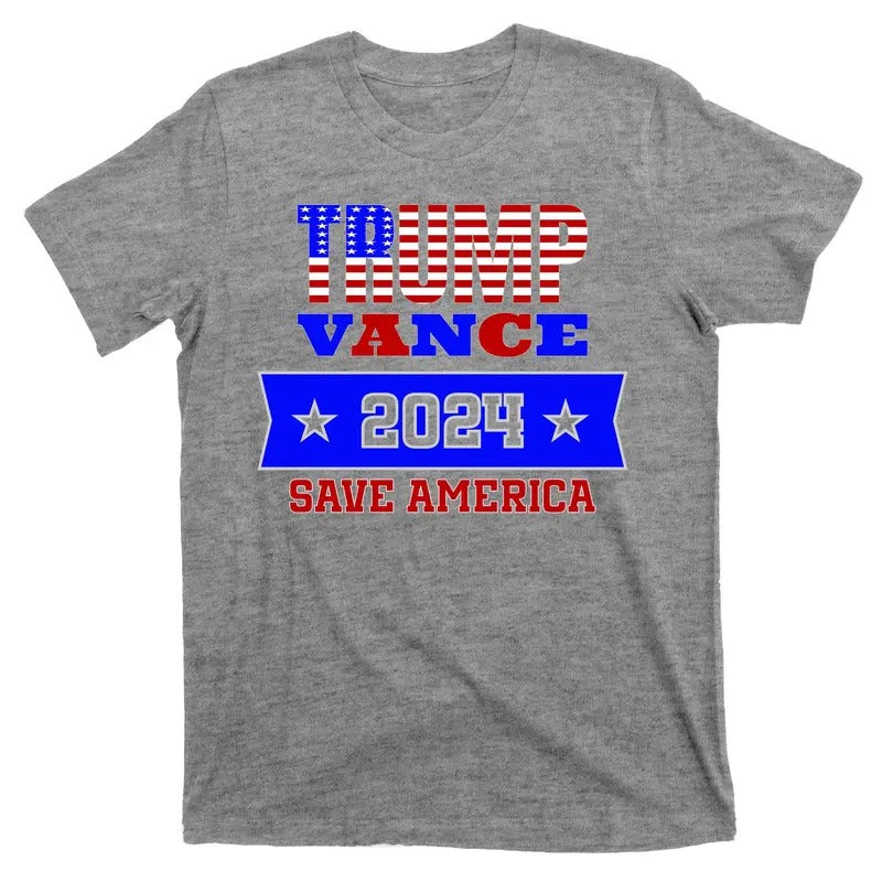 Trump Vance 2024 Save America T-Shirt Hoodie, Sweatshirt | UrbanDripWear.com