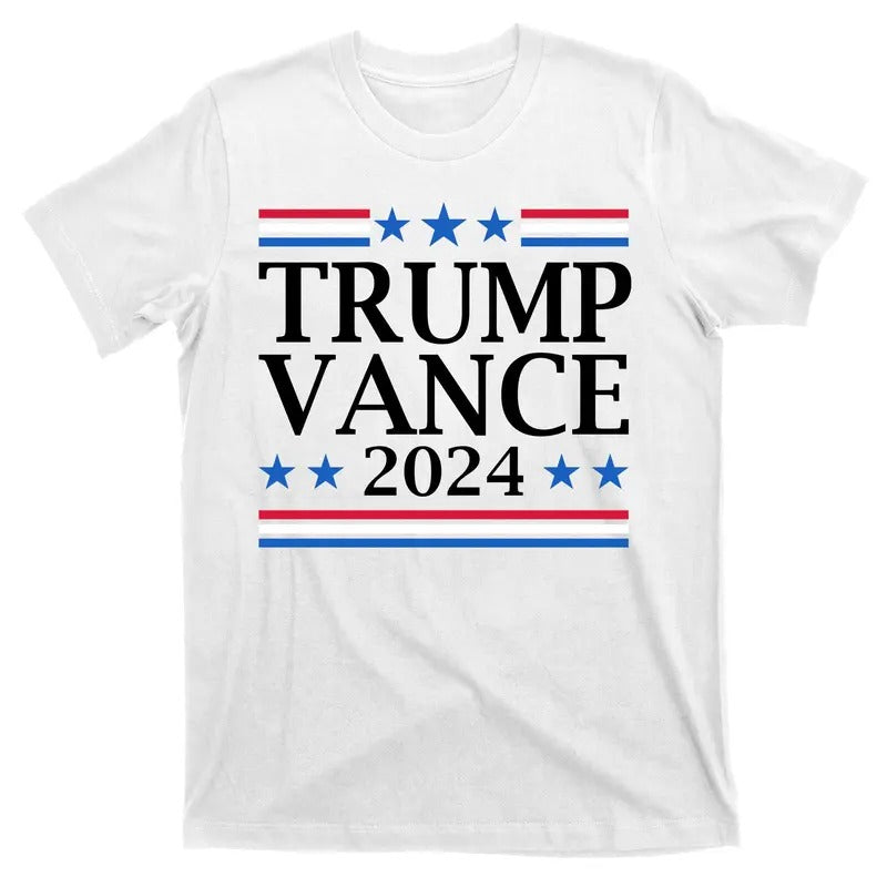 Trump Vance 2024 T-Shirt Hoodie, Sweatshirt | UrbanDripWear.com