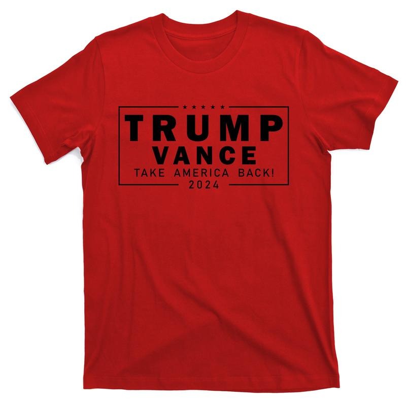 Trump Vance 2024 Take America Back Blackout Logo T-Shirt Hoodie, Sweatshirt | UrbanDripWear.com