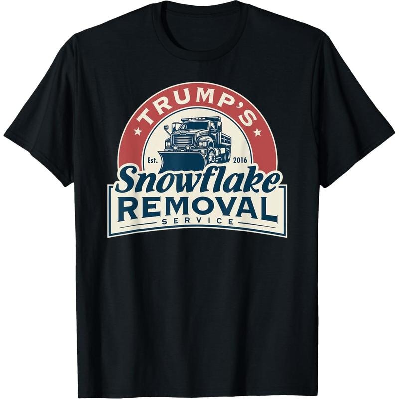 Trump's Snowflake Removal Service Funny Trump 2024 T-Shirt Hoodie, Sweatshirt | UrbanDripWear.com