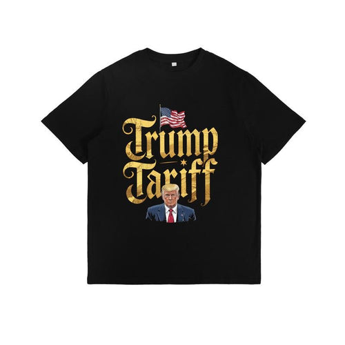 "Trump's Tariff Journey" Depicted on a T - Shirt Hoodie, Sweatshirt | UrbanDripWear.com